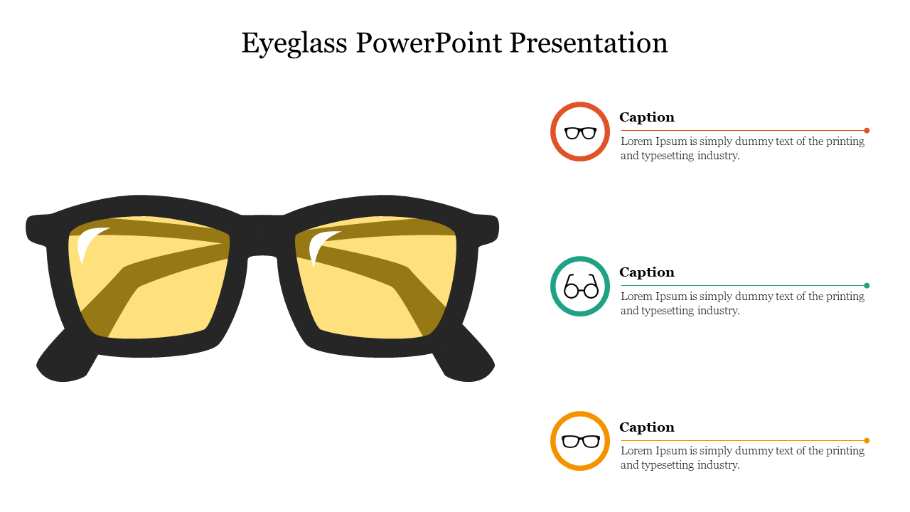 Eyeglass PowerPoint Presentation